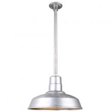 Hi-Lite MFG Co. H-QSN15114-SA-96/QSN24ST3-96/QSNHDSMC-96 - 14" Ceiling Stem Light