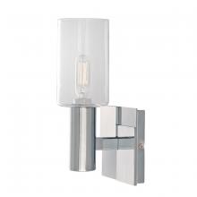  8173-CH-CL - Empire Sconce Vanity Light - Chrome