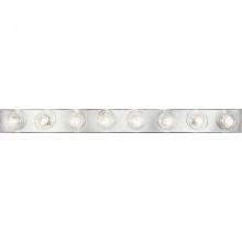 Progress P3300-15 - Broadway Collection Eight-Light Polished Chrome Traditional Bath Vanity Light