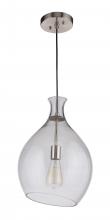 Craftmade P951BNK1 - Zuni 1 Light Pendant in Brushed Polished Nickel