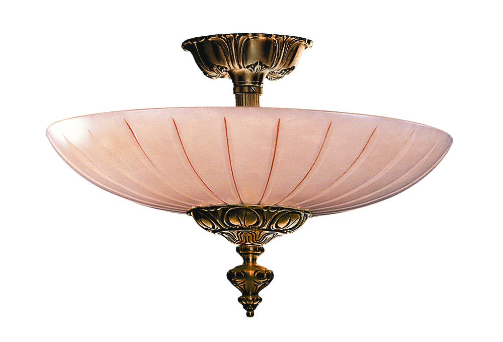 3 Light Bronze Ceiling Mount