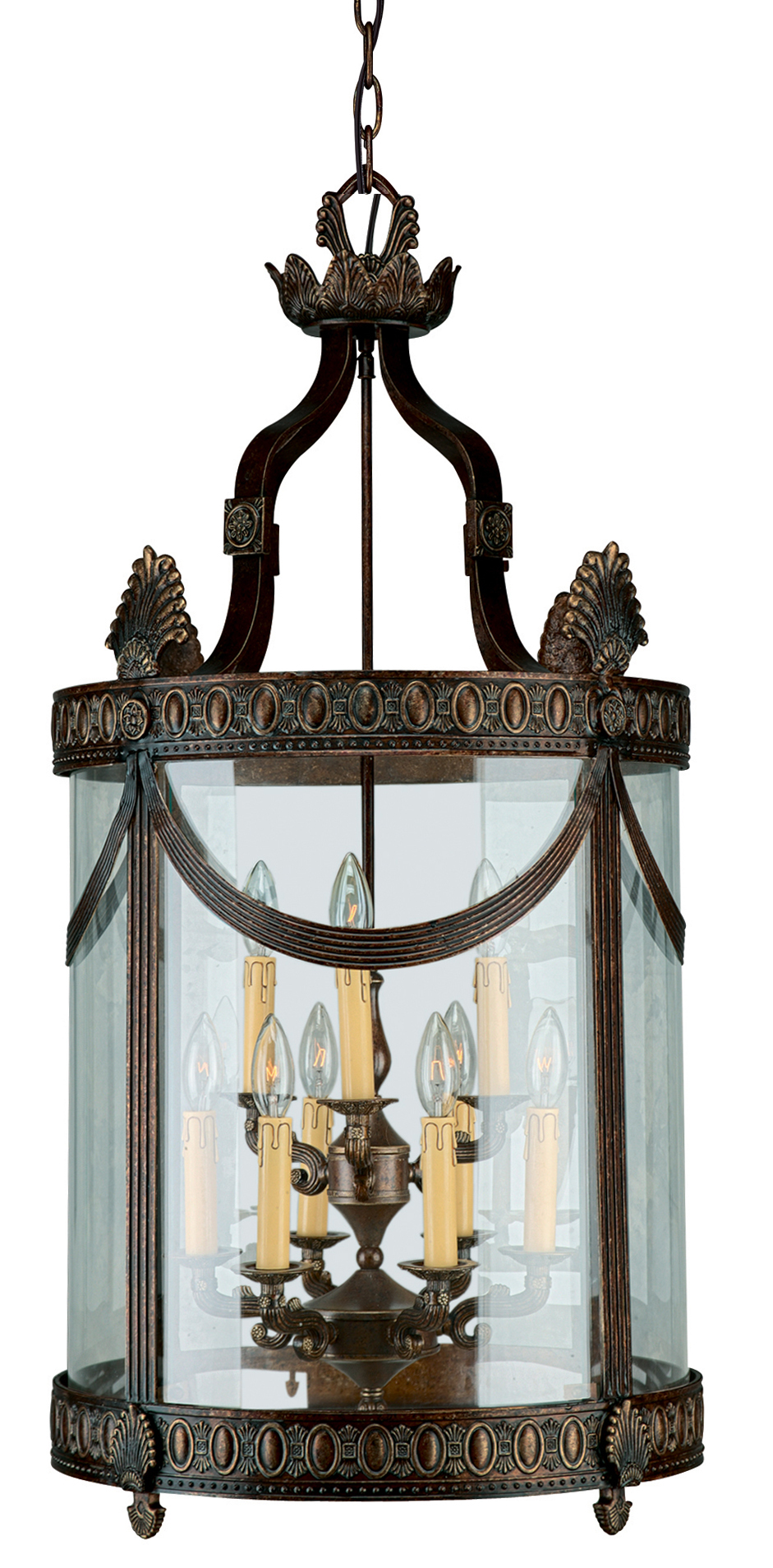 Crystorama Nopel 9 Light Lanterns