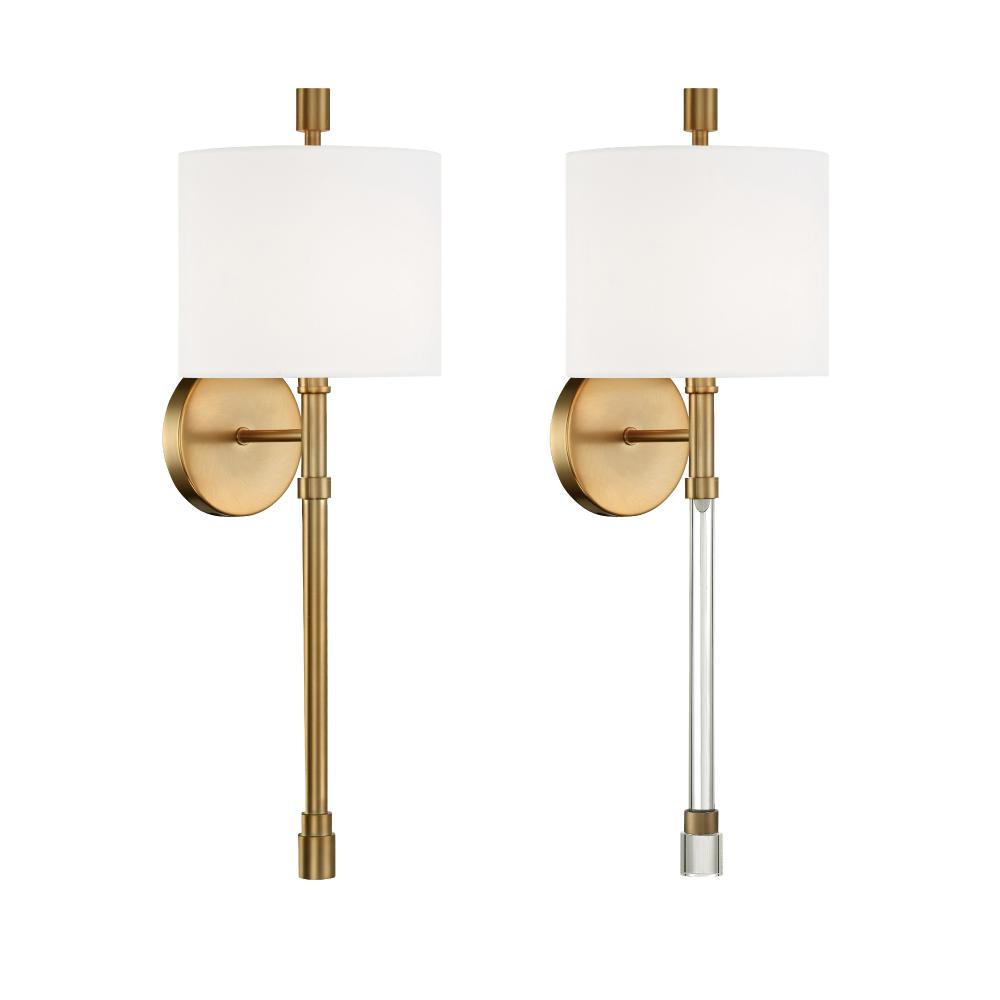 Rachel 1 Light Vibrant Gold Sconce