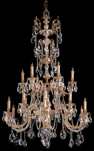 Crystorama 2718-OB-CL-MWP - Novella 18 Light Clear Crystal Chandelier