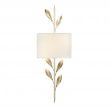 Crystorama 501-GA - Broche 2 Light Antique Gold Sconce