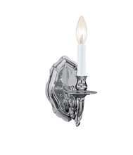 Crystorama 645-PW - Arlington 1 Light Pewter Sconce