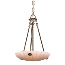 Crystorama 894-BZ - 5 Light Bronze Pendant