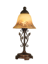 Dale Tiffany TA80540 - Leaf Vine Hand Painted Mini Lamp