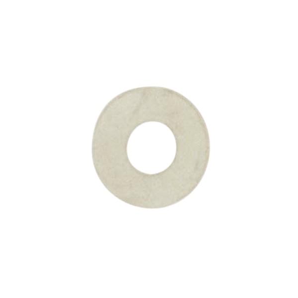 Rubber Washer; 1/8 IP Slip; White Finish; 1-1/2" Diameter