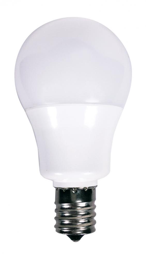 5.5 Watt; A15 LED; 5000K; E17 Intermediate base; 230 deg. Beam Angle; 120 Volt