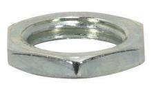 Satco Products Inc. 90/171 - Steel Locknut; 1/4 IP; 11/16" Hexagon; 1/8" Thick; Zinc Plated Finish