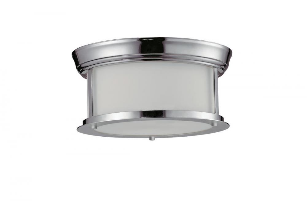 2 Light Flush Mount