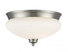 Z-Lite 721F2-BN - 2 Light Flush Mount