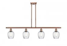  516-4I-AC-G292 - Salina - 4 Light - 48 inch - Antique Copper - Cord hung - Island Light