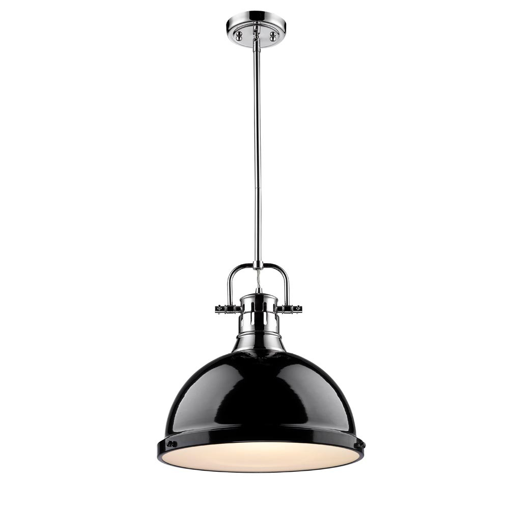 Duncan 1 Light Pendant with Rod