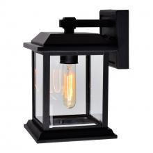 CWI LIGHTING 0409W8-1-101 - Blackbridge 1 Light Outdoor Black Wall Lantern