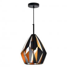 CWI LIGHTING 1114P16-1-271 - Oxide 1 Light Down Pendant With Black+Copper Finish