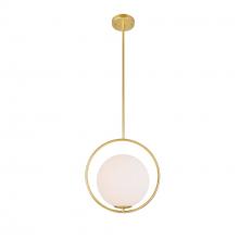 CWI LIGHTING 1212P14-1-169 - Celeste 1 Light Mini Pendant With Medallion Gold Finish