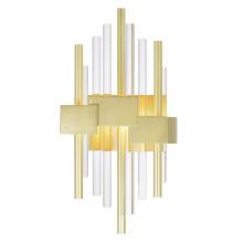 CWI LIGHTING 1245W7-1-602 - Millipede 7 in LED Satin Gold Wall Sconce