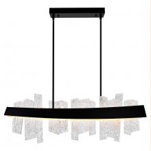 CWI LIGHTING 1246P39-101 - Guadiana 39 in LED Black Chandelier