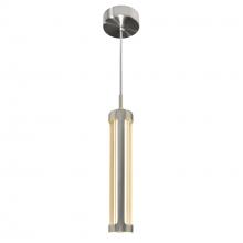 CWI LIGHTING 1343P3-606-C - Neva 3 in LED Integrated Satin Nickel Pendant