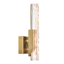 CWI LIGHTING 1586W5-1-624 - Valira Integrated LED Brass Wall Light