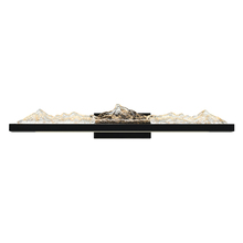 CWI LIGHTING 1601W36-101 - Himalayas Integrated LED Black Vanity Light