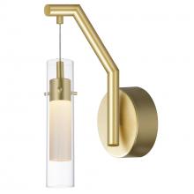 CWI LIGHTING 1606W5-1-602 - Olinda LED Integrated Satin Gold Wall Light