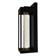 CWI LIGHTING 1696W5-1-101-C - Rochester LED Integrated Black Outdoor Wall Light