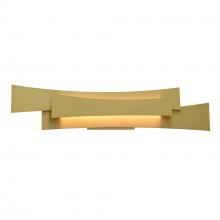 CWI LIGHTING 1698W24-624 - Candora Integrated LED Brass Vanity Light