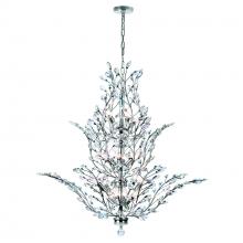 CWI LIGHTING 5206P40C - Ivy 18 Light Chandelier With Chrome Finish