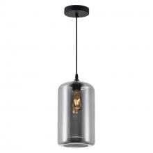 CWI LIGHTING 5553P7-Smoke - Glass 1 Light Down Mini Pendant With Smoke Finish