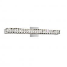 CWI LIGHTING 5624W24ST - Milan LED Vanity Light With Chrome Finish