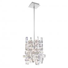 CWI LIGHTING 5689P6-1-S-601 - Arley 1 Light Mini Chandelier With Chrome Finish