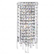 CWI LIGHTING 8031W7C - Colosseum 4 Light Wall Sconce With Chrome Finish