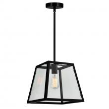 CWI LIGHTING 9601P12-1-101 - Alyson 1 Light Down Mini Pendant With Black Finish