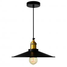 CWI LIGHTING 9605P13-1-101 - Brave 1 Light Down Mini Pendant With Black Finish