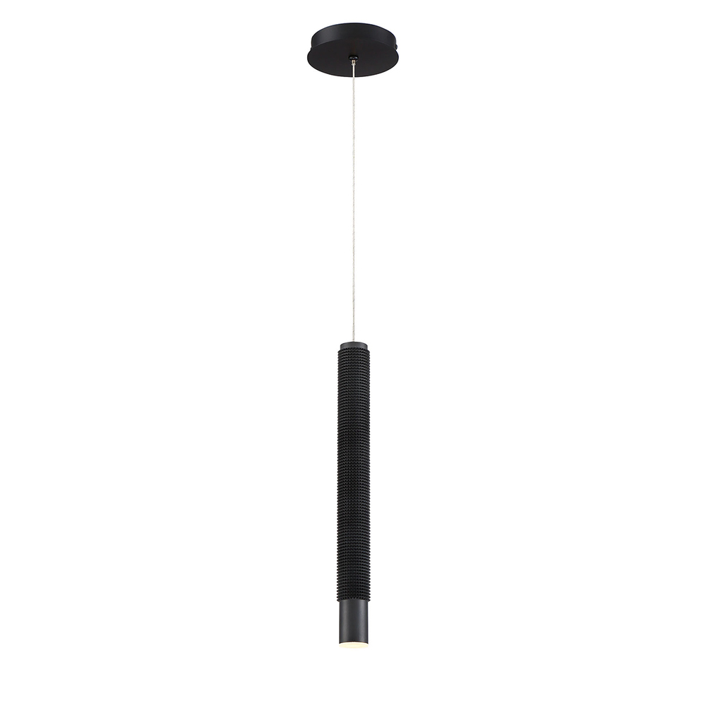 Davenport, 1LT LED Pendant, Blk