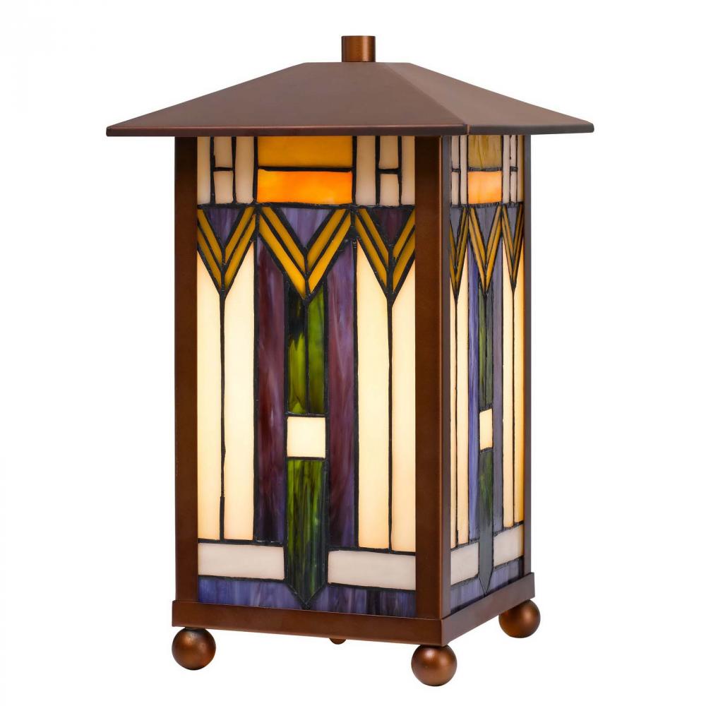 25W Tiffany accent lamp