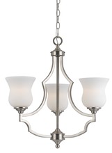 CAL Lighting FX-3531/3 - 60Wx3 Barrie Metal 3 Lgt Chandelier