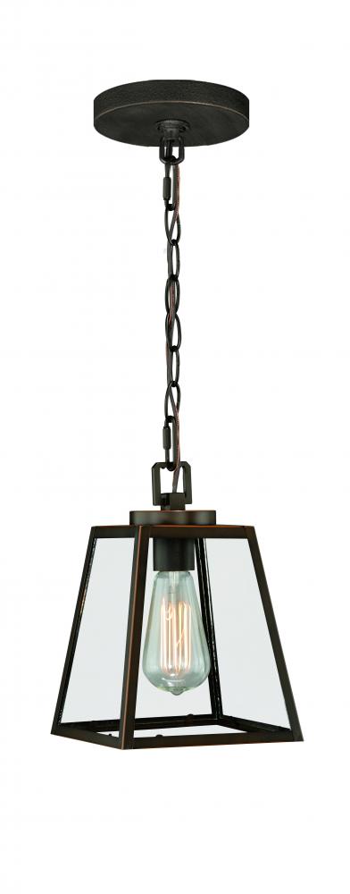 Grant 7-in Mini Pendant Burnished Bronze