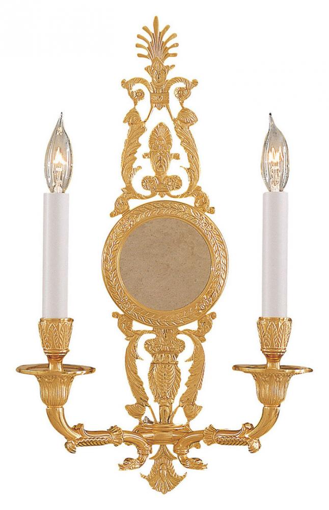 French Gold Wall Light