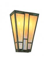 Arroyo Craftsman AS-12TN-BK - 12" asheville sconce