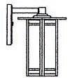 Arroyo Craftsman ETB-9WO-RC - 9" etoile wall mount