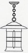 Arroyo Craftsman NH-14WO-RB - 14" newport pendant