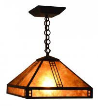 Arroyo Craftsman PH-12M-P - 12" prairie pendant