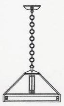 Arroyo Craftsman PH-18CS-BZ - 18" prairie pendant