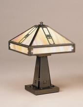 Arroyo Craftsman PTL-11EWO-RC - 11" pasadena table lamp without filigree (empty)