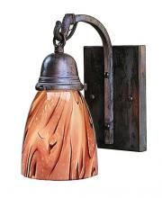 Arroyo Craftsman SB-1-RB - simplicity one light sconce