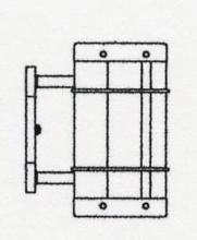 Arroyo Craftsman VS-9NRTN-MB - 9" valencia sconce - no roof